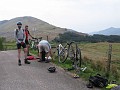The first chain break of the day...