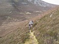 Pushing (again) up the side of Coire Chuaich.