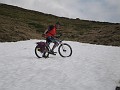 Adding "snow" to the list of things the bike has been pushed through.