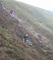 It didn't look this steep from up there...