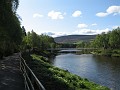 Footbridge over the Dee near Cambus o' May.
